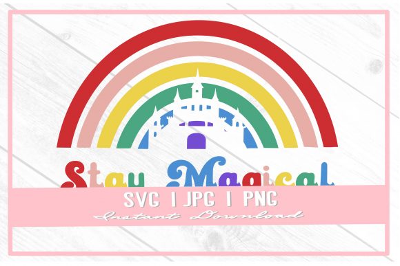 Download Retro Magical Rainbow Castle Kingdom - Rainbow Collection