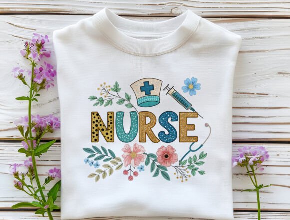 Download Nurse Png, Glitter Nurse Sublimation - Png Collection