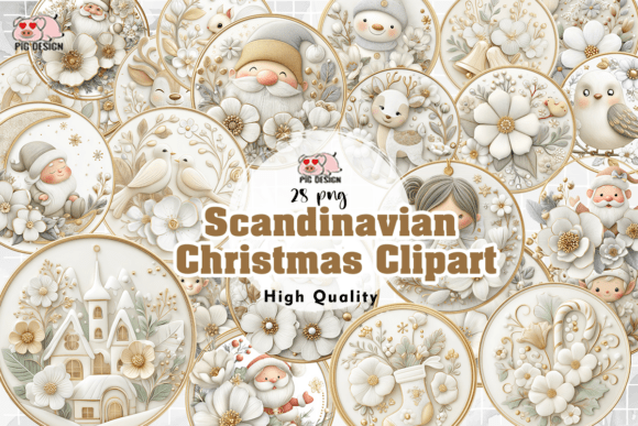 Download Scandinavian Christmas Clipart PNG - Png Collection