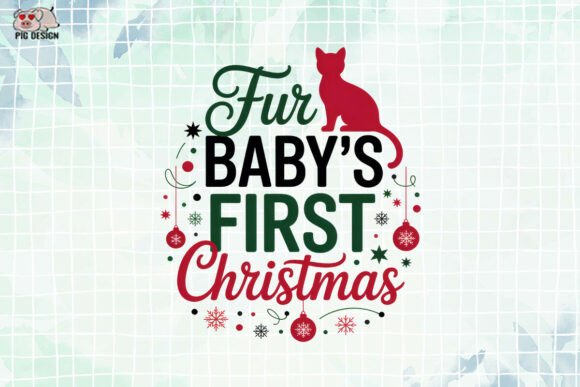 Download FUR BABY'S FIRST CHRISTMAS PNG - Png Collection