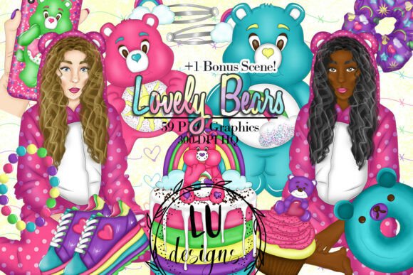 Download Lovely Bears Clipart, Rainbow Teddy Bear - Rainbow Collection