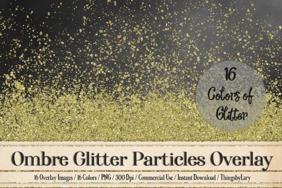 Download Ombre Glitter Splatter Overlays PNG - Png Collection
