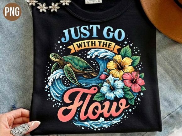 Download Sea Turtle Just Go with the Flow PNG - Png Collection