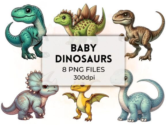 Download Cute Baby Dinosaur Clipart, PNG Dino - Png Collection