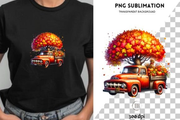 Download Autumn Truck PNG Digital Prints - Png Collection