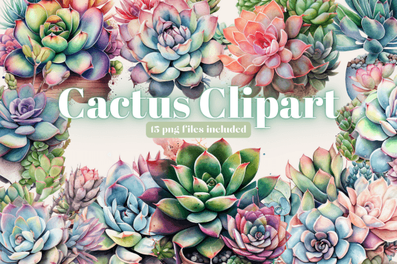 Download Succulent Clipart, Cactus Png - Png Collection