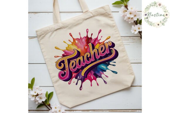 Download Teacher Glitter Splash Sublimation PNG - Png Collection