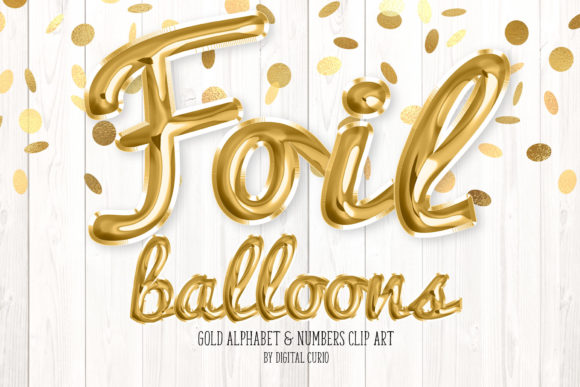 Download Gold Foil Balloon Script Alphabet - Alphabet Collection